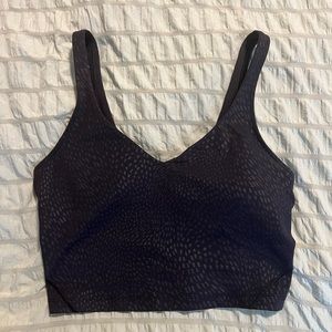 Lululemon cropped top / sport bra